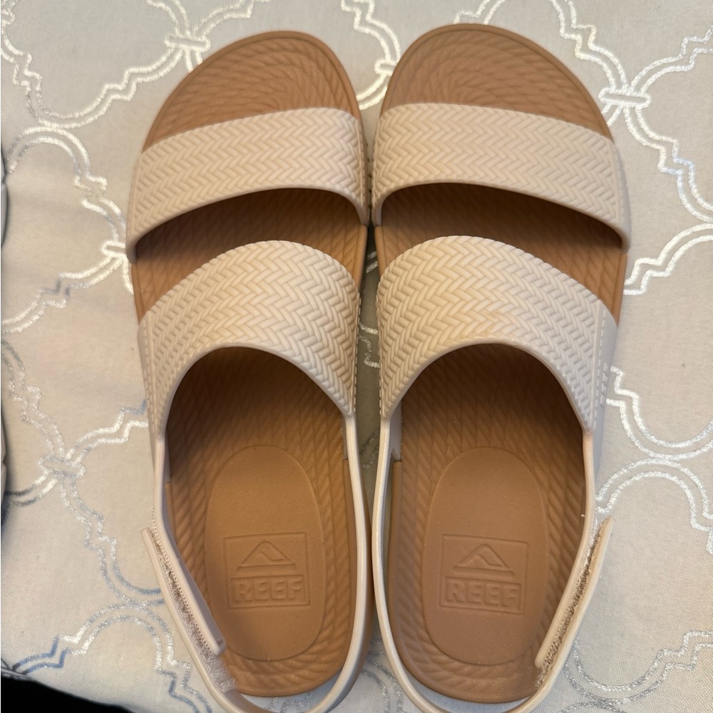 Reef Water Vista Cream Sandals
